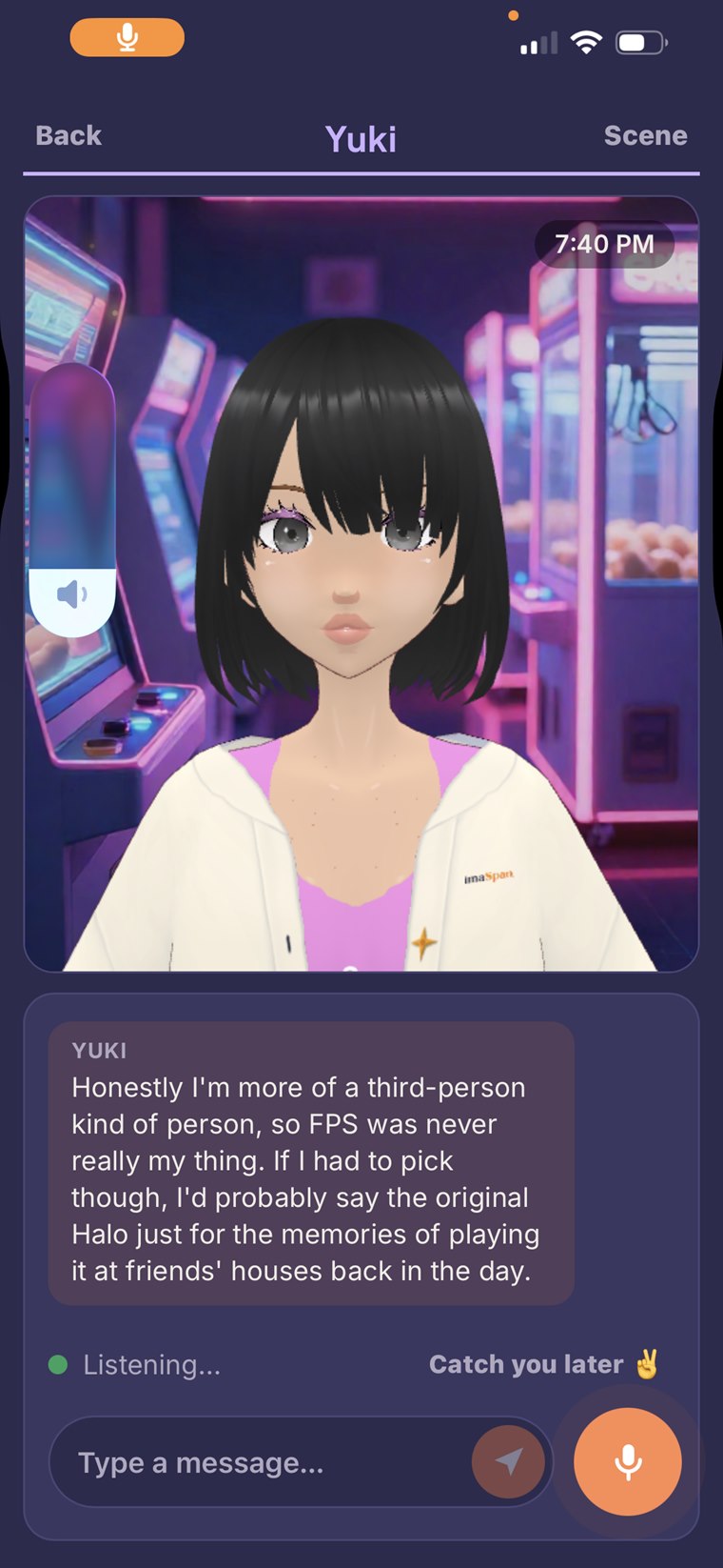 imaSpark app screenshot